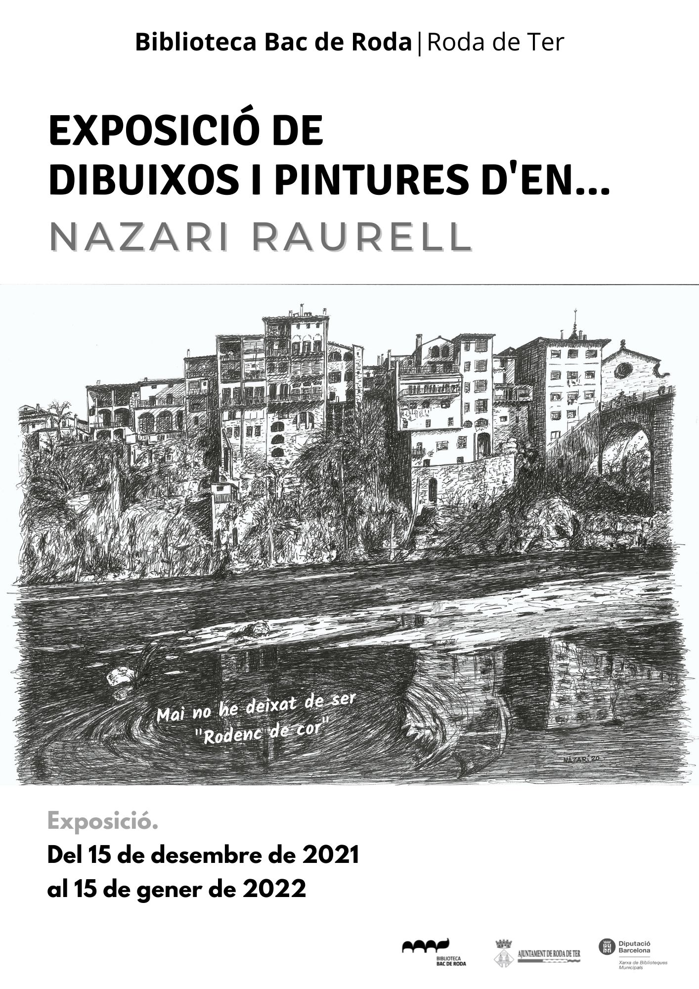 Cartell exposició Nazari Raurell