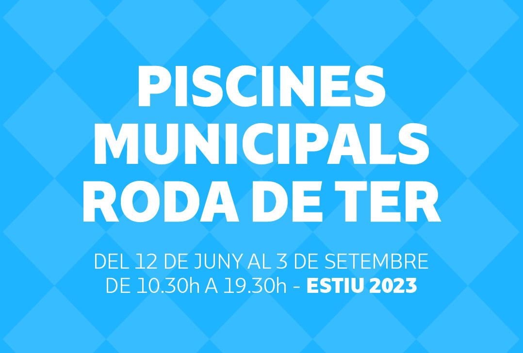 Piscines municipals de Roda de Ter - Estiu 2023