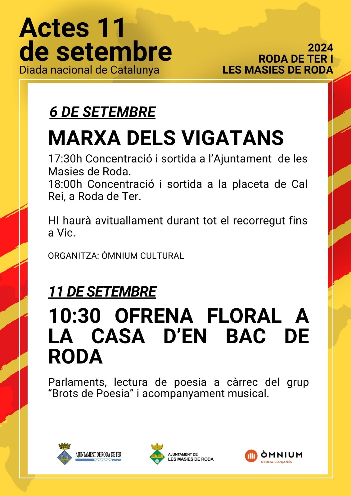 Actes de l'11 de Setembre, Diada Nacional de Catalunya