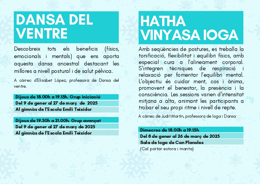 Programa d'activitat física i salut - Hivern 2025