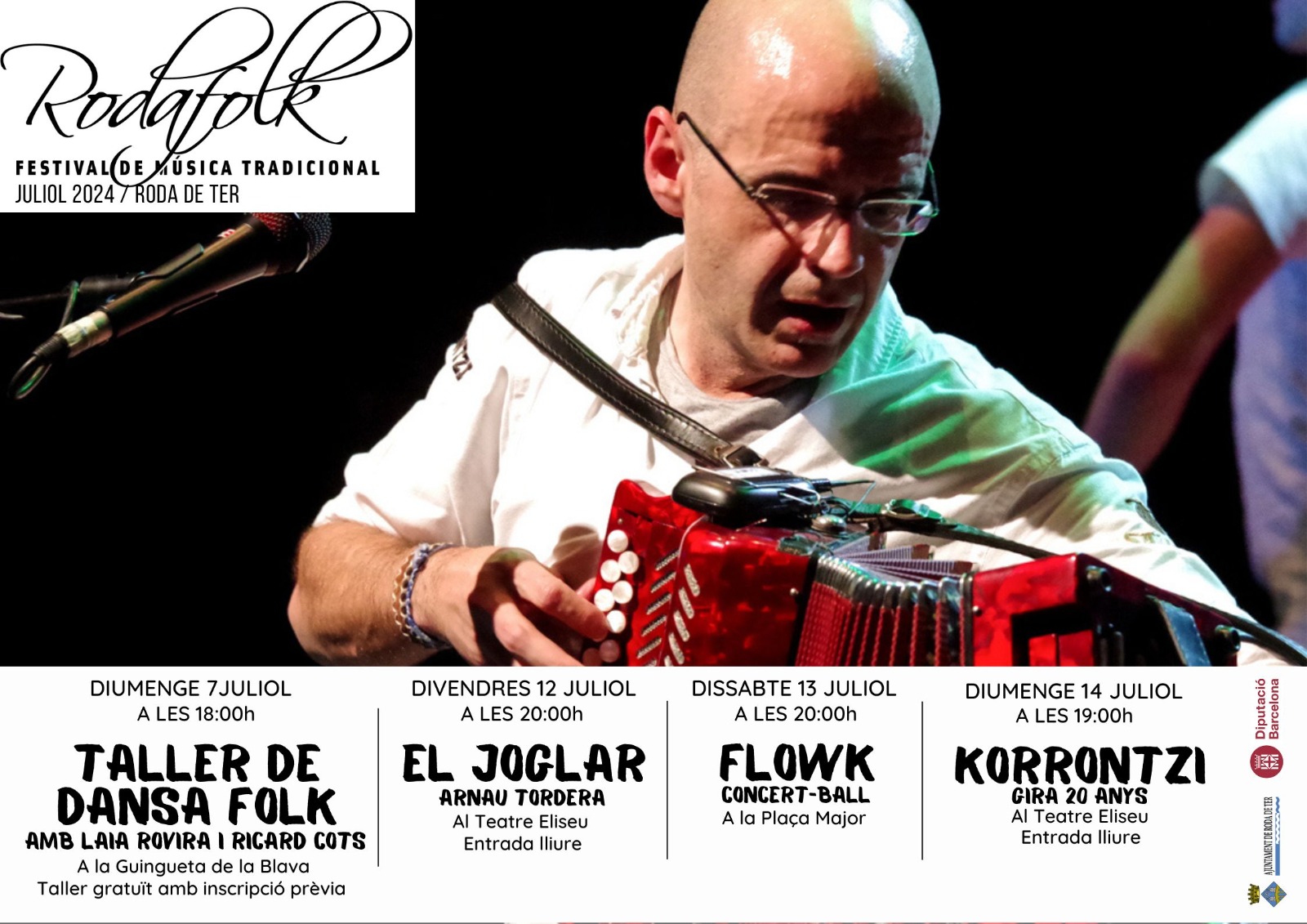 Festival Rodafolk 2024: Música tradicional i cultura a Roda de Ter