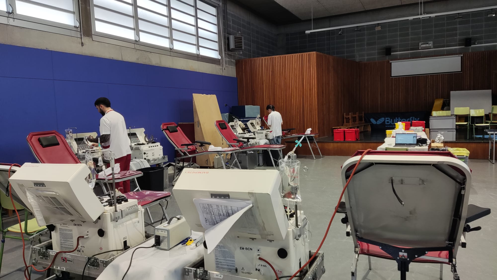 Roda de Ter obre l'acapte de la Setmana Mundial de Donació de Plasma