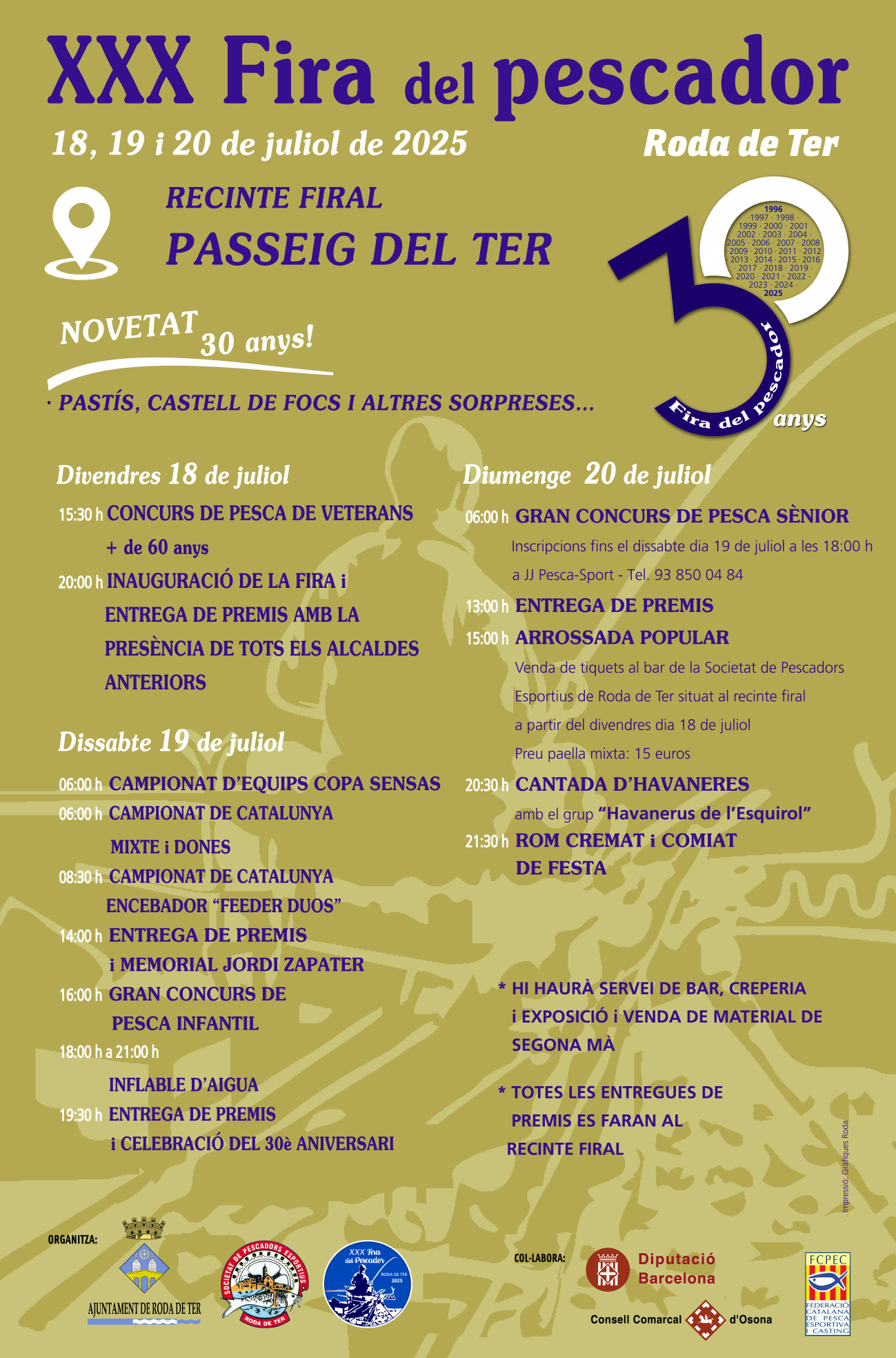 Cartell de la Fira del Pescador 2025