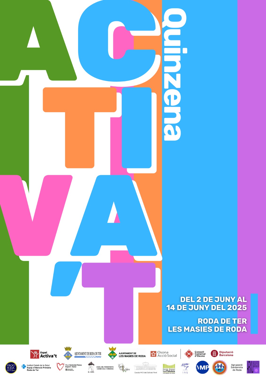 Comença la Quinzena Activa't, una celebració de la vitalitat, la memòria i la convivència de la gent gran