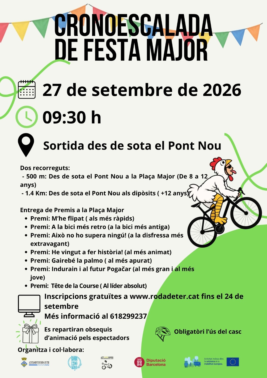 Obertes les inscripcions per participar en la Cronoescalada de Festa Major de Roda de Ter