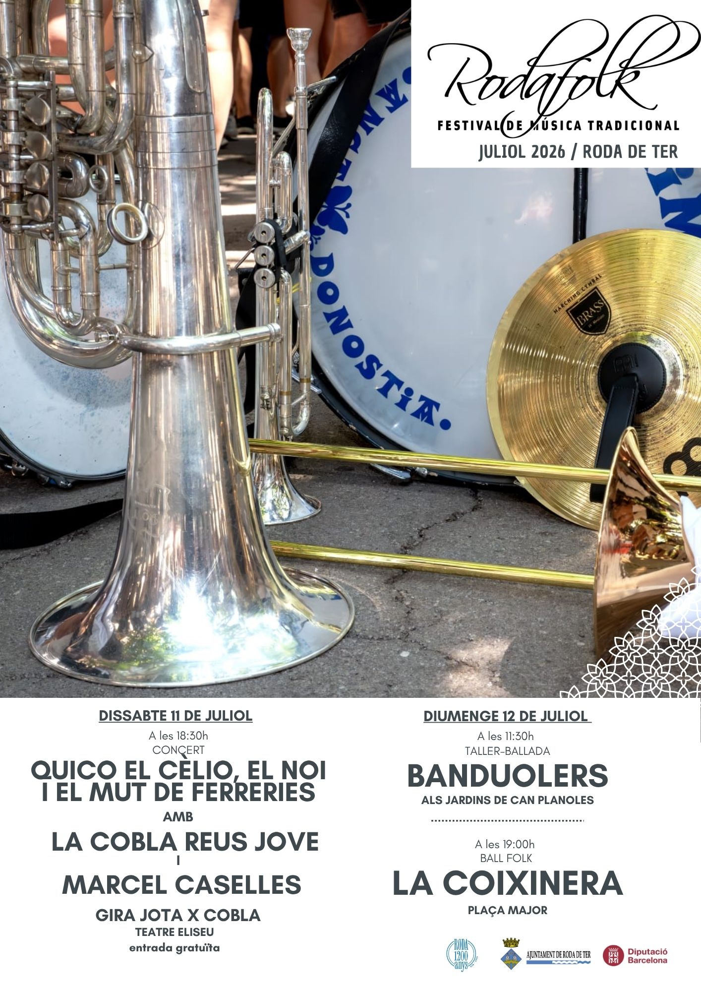 El Rodafolk arriba a la seva 36a edició amb música, ball i activitats per a totes les edats