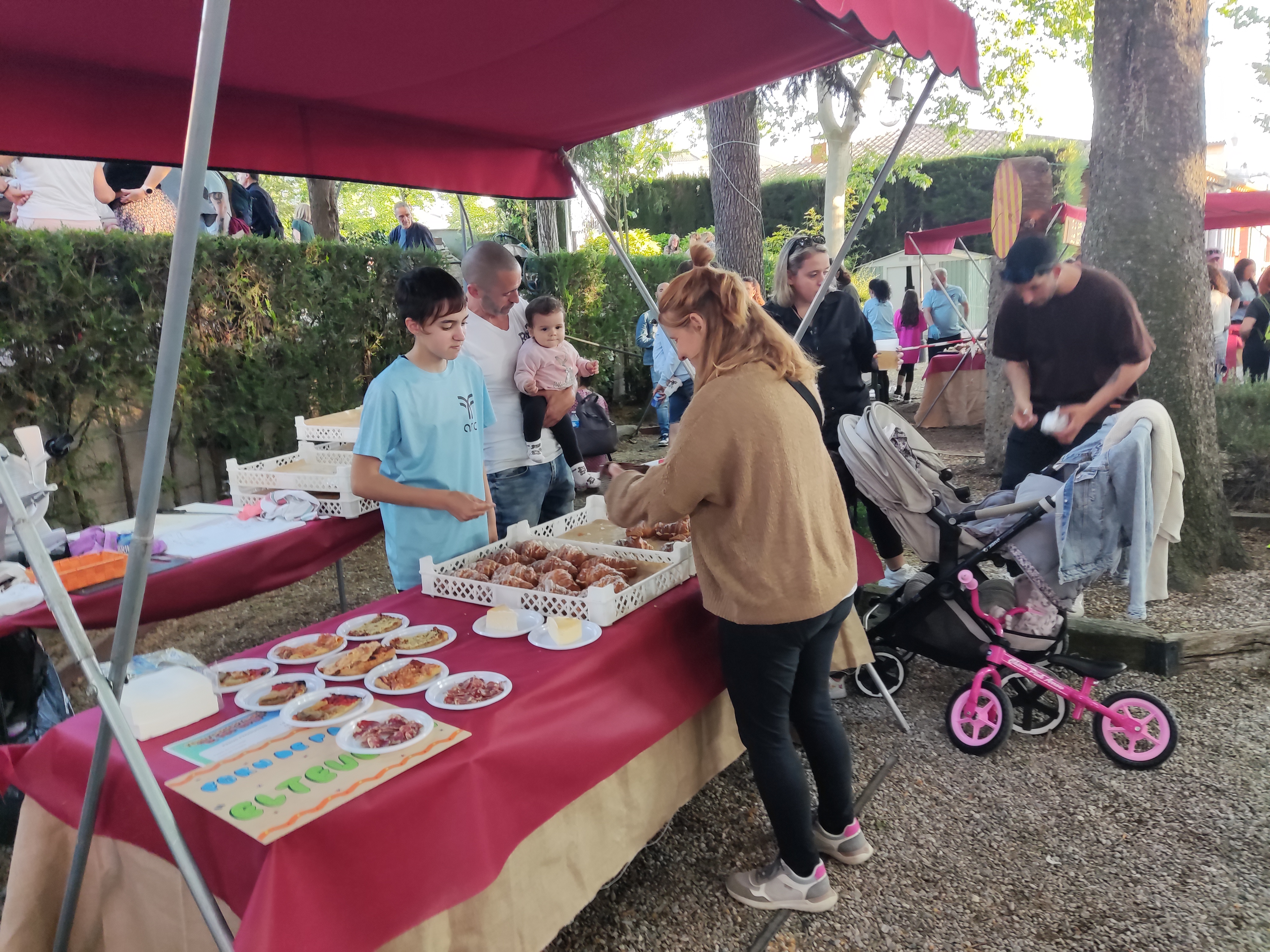 La nova carpa provisional de Can Planoles es va estrenar durant el Tapes ARC Festa del 17 de maig de 2025