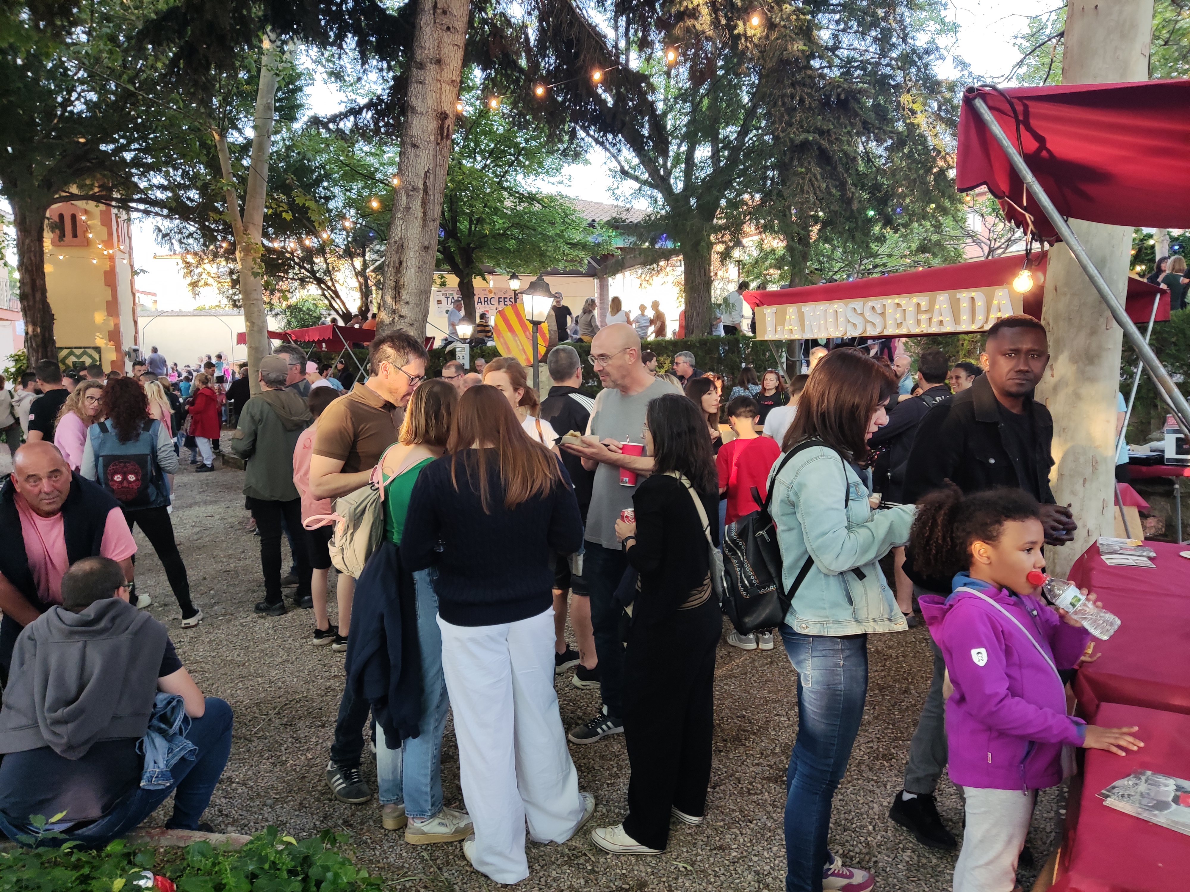La nova carpa provisional de Can Planoles es va estrenar durant el Tapes ARC Festa del 17 de maig de 2025