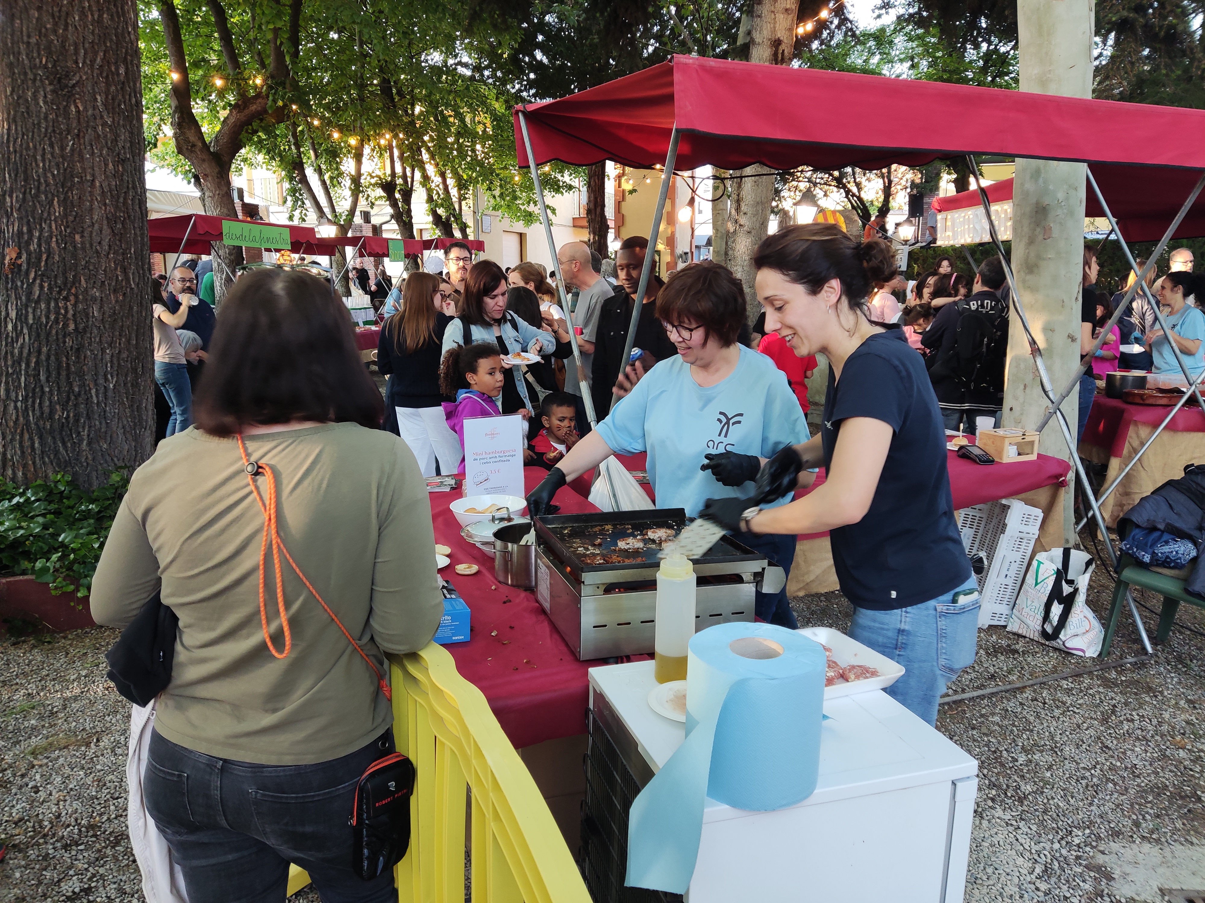 La nova carpa provisional de Can Planoles es va estrenar durant el Tapes ARC Festa del 17 de maig de 2025