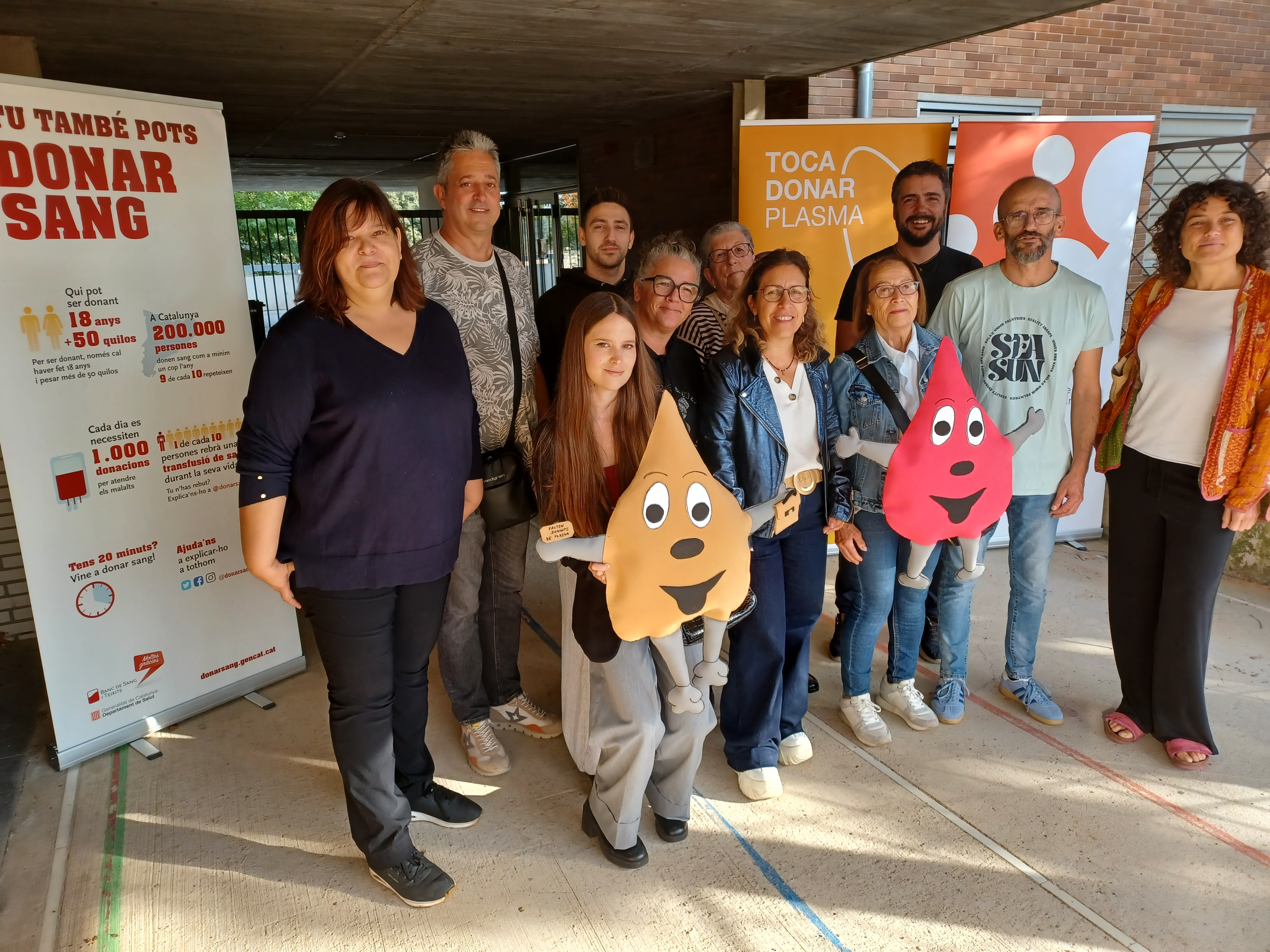 El 4 d'octubre va tenir lloc una doncació de plasma i sang, coincidint amb el Dia Mundial dels Donants de Plasma.