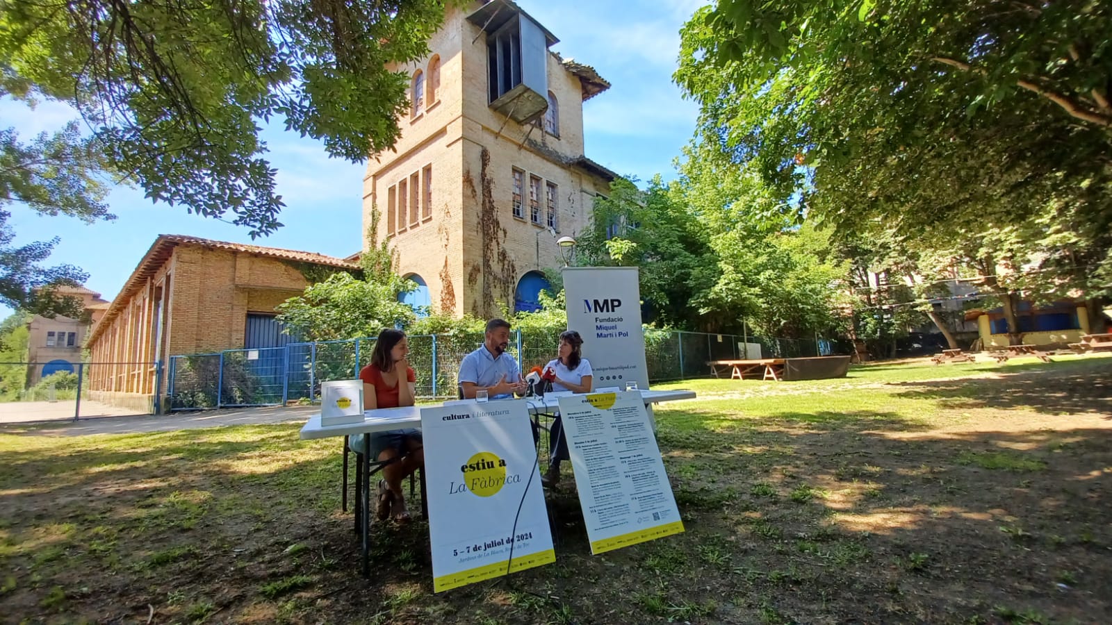 La 4a edició d'Estiu a La Fàbrica té la literatura com a eix vertebrador