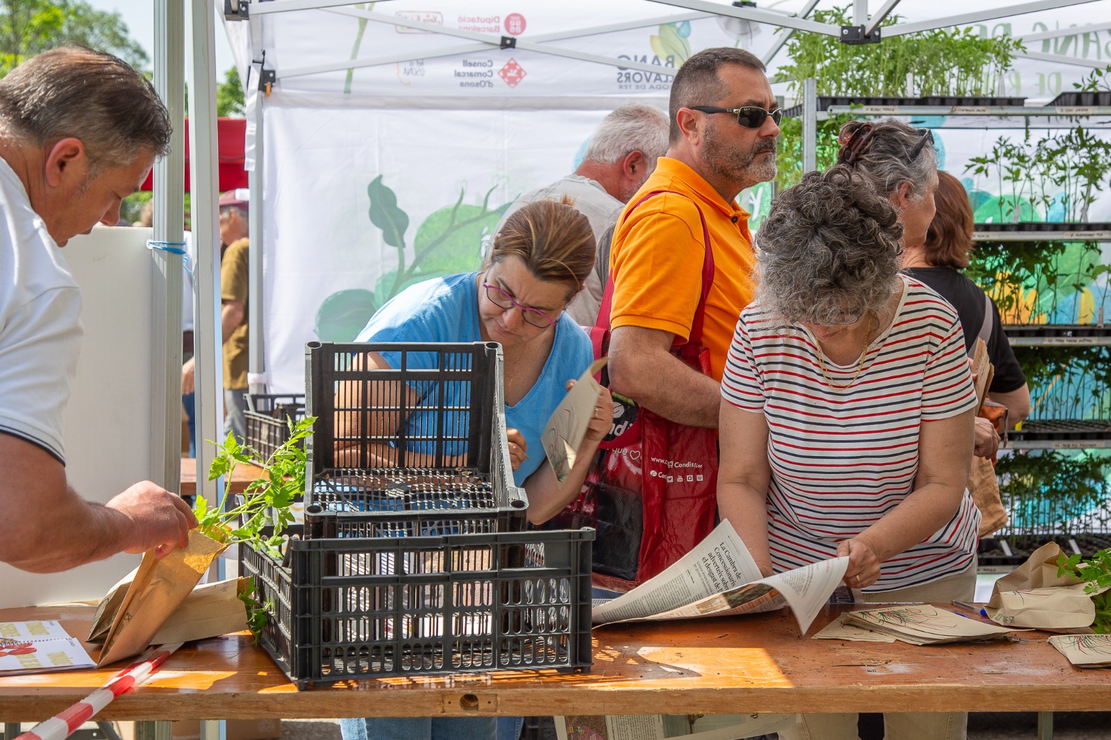 Roda de Ter tanca amb &egrave;xit la XIV Fira de la Llavor