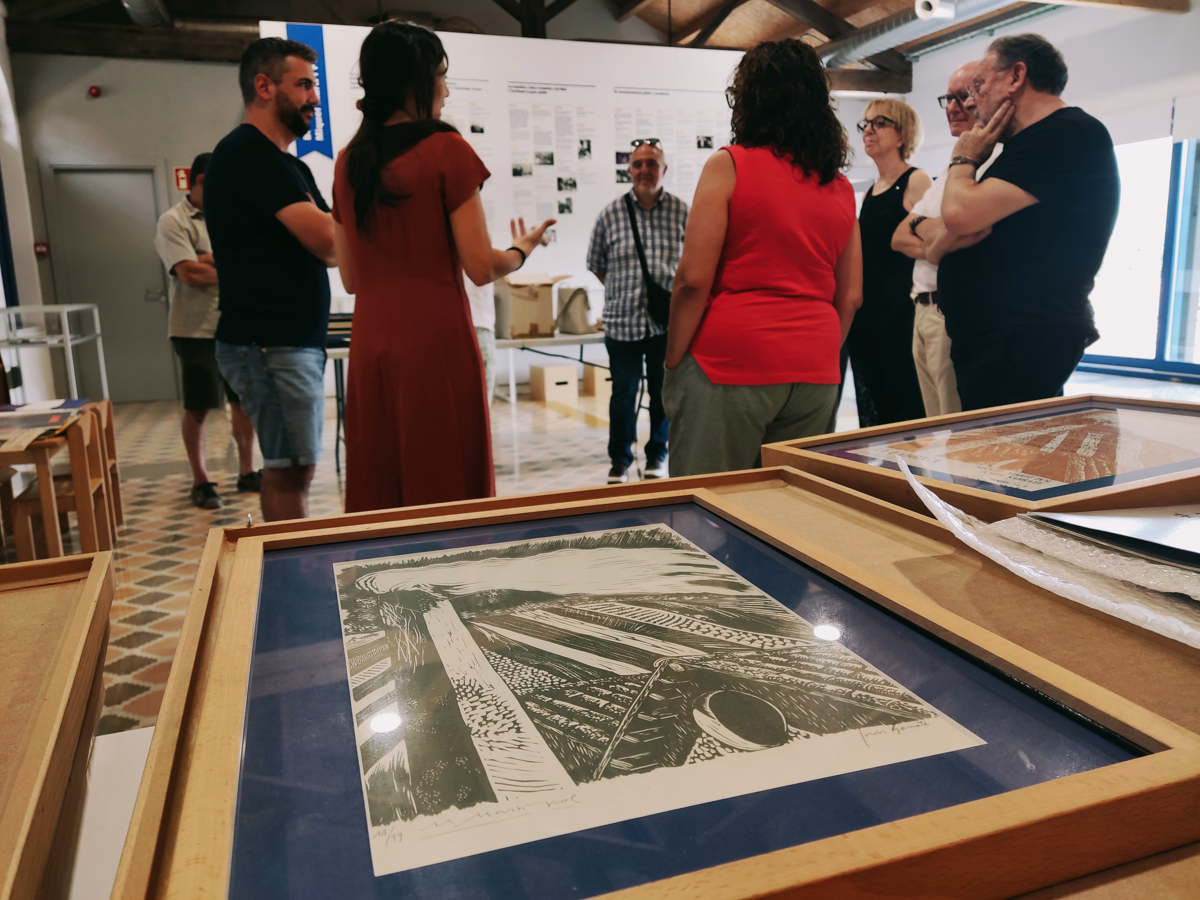 Els hereus de Jordi Sarrate donen a la Fundaci&oacute; Miquel Mart&iacute; i Pol el fons documental i art&iacute;stic vinculat al poeta