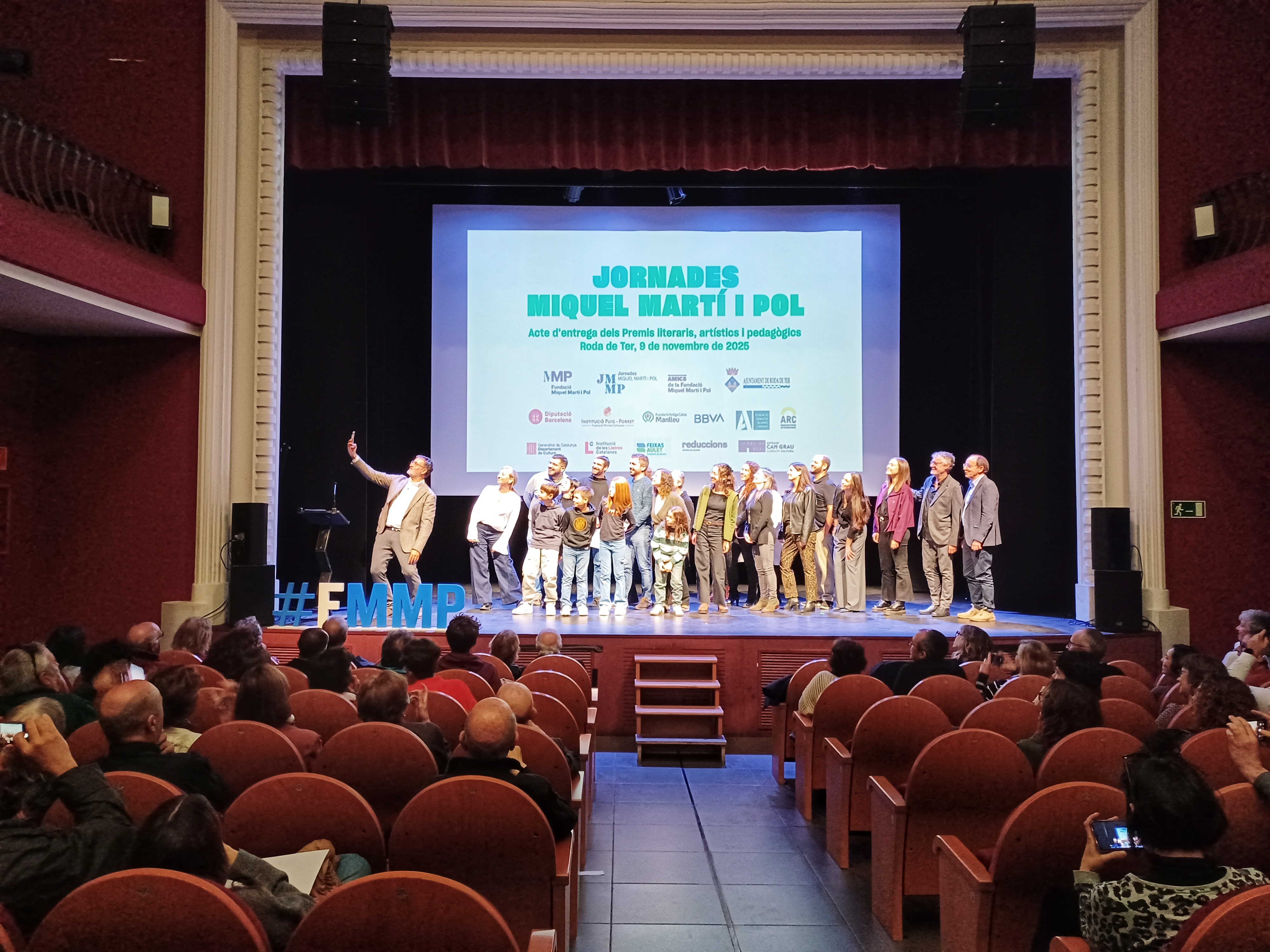 Relació dels guardonats dels Premis Literaris, Artístics i Pedagògics en el marc de les Jornades Miquel Martí i Pol 2025