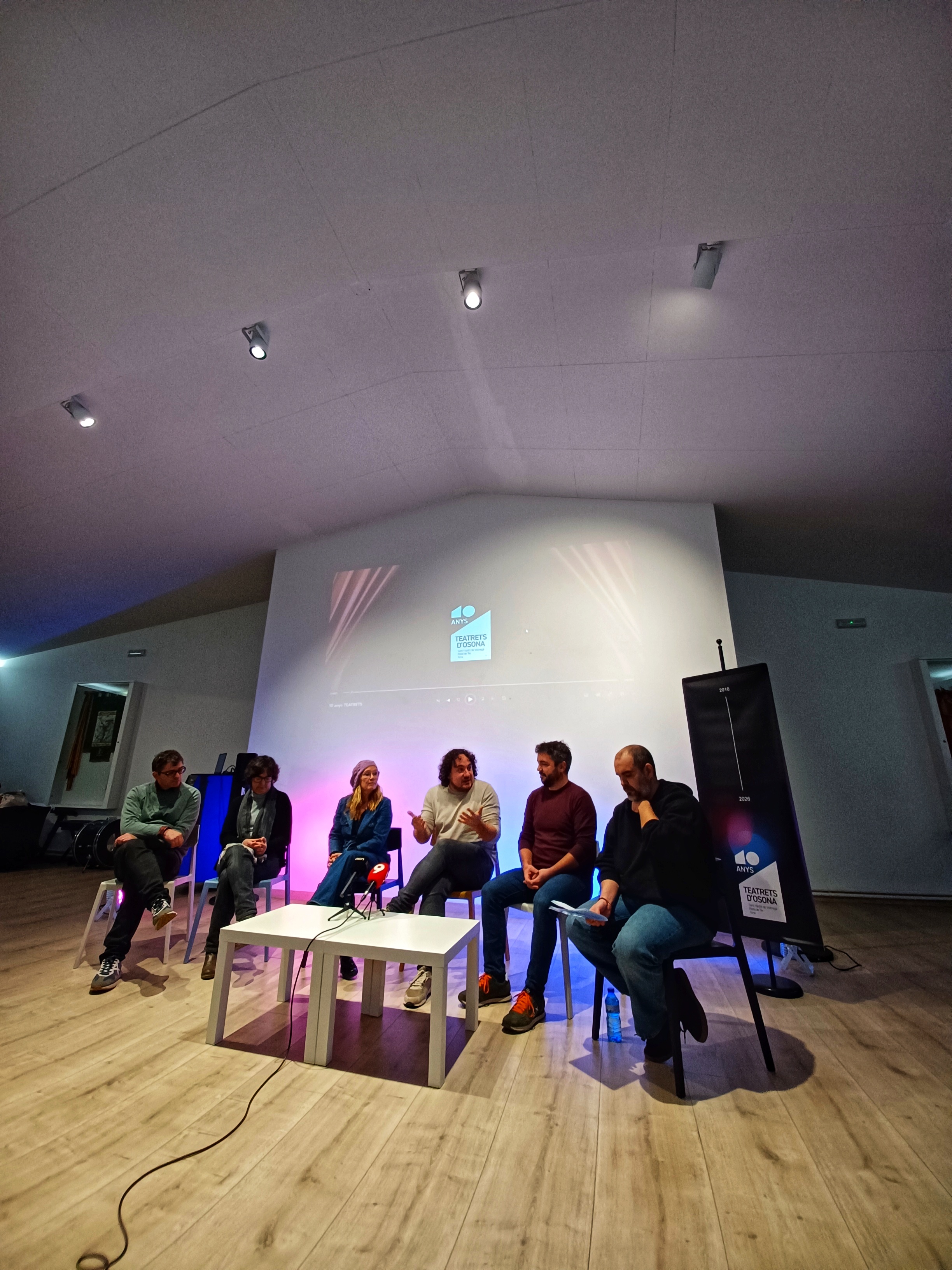 Roda de premsa de presenatci&oacute; dels 10 anys de Teatrets d'Osona