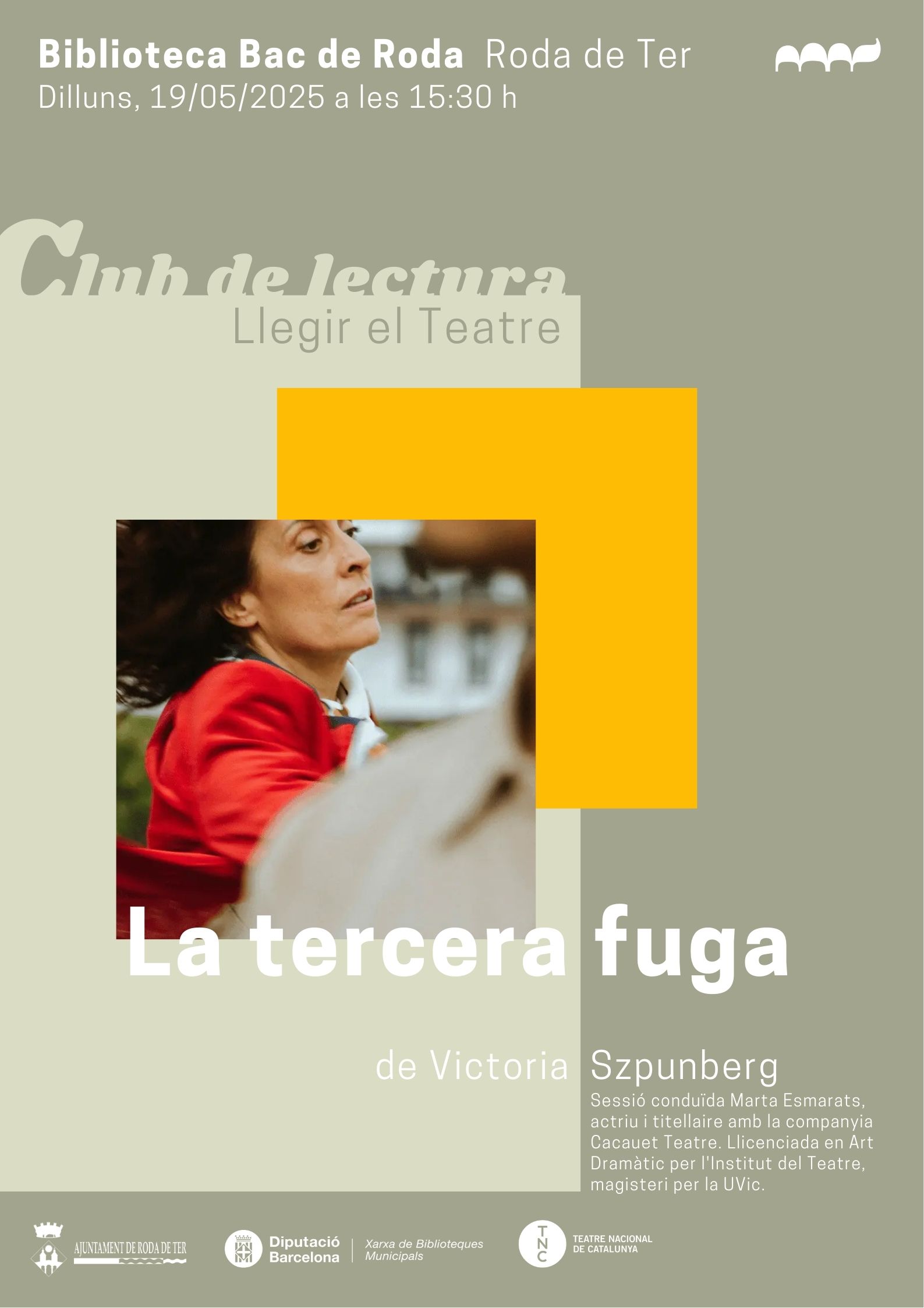 Club de lectura: Llegir el teatre