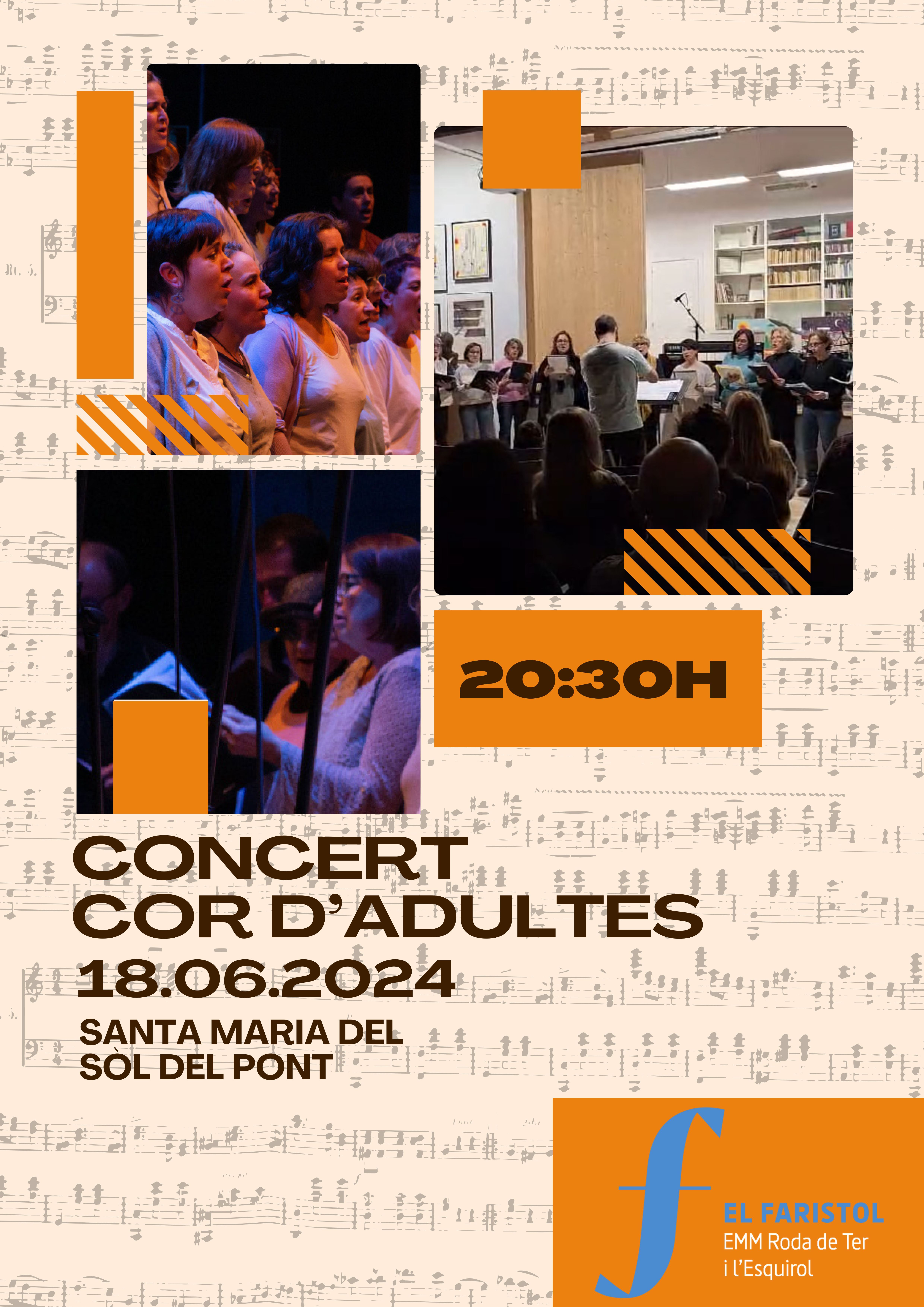 Concert Cor d'Adultes de l'escola de música El Faristol