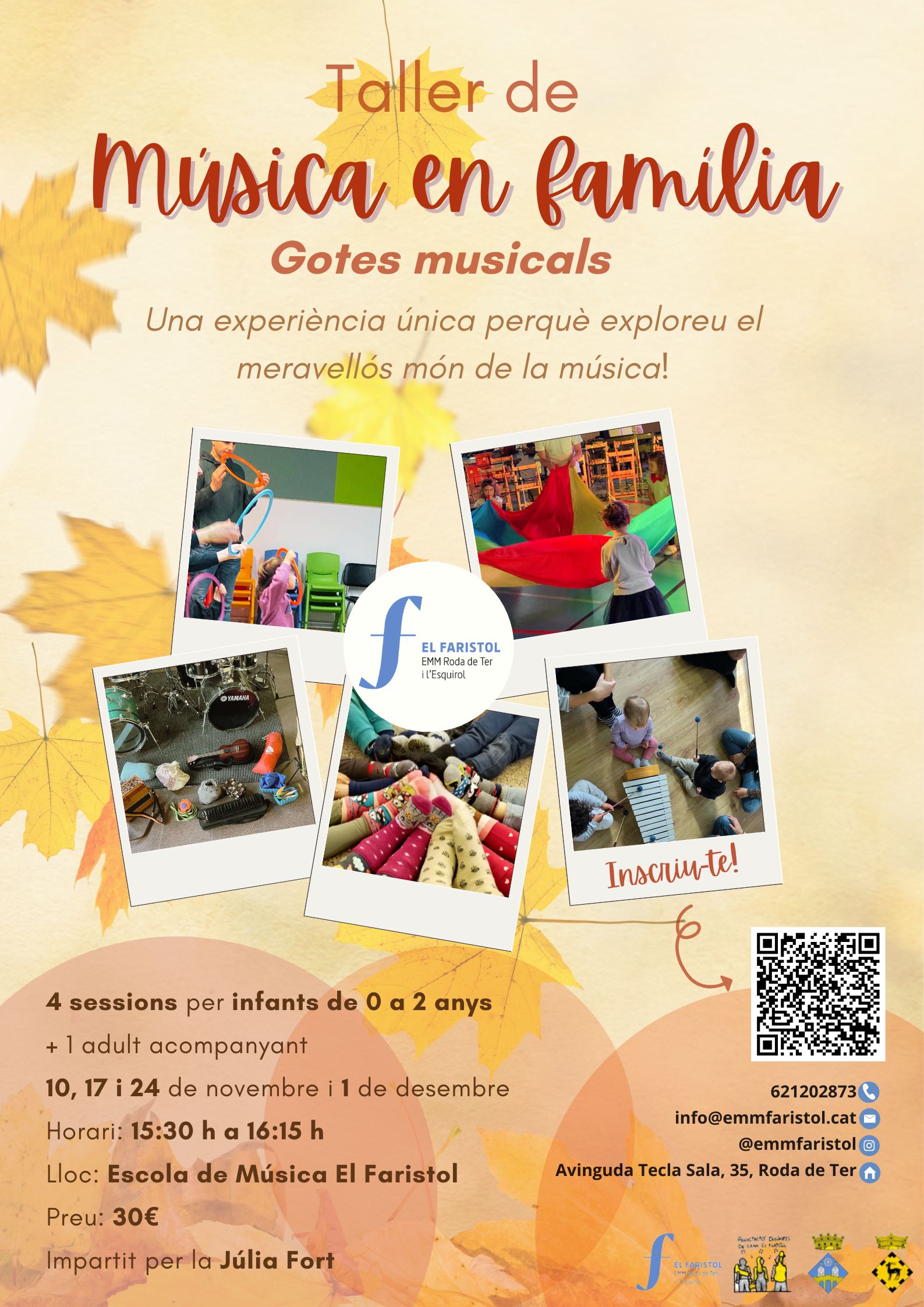 Taller de música en família  Taller de música en família