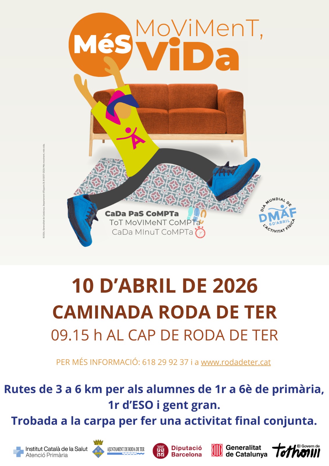 Caminada "M&eacute;s moviment, m&eacute;s vida"