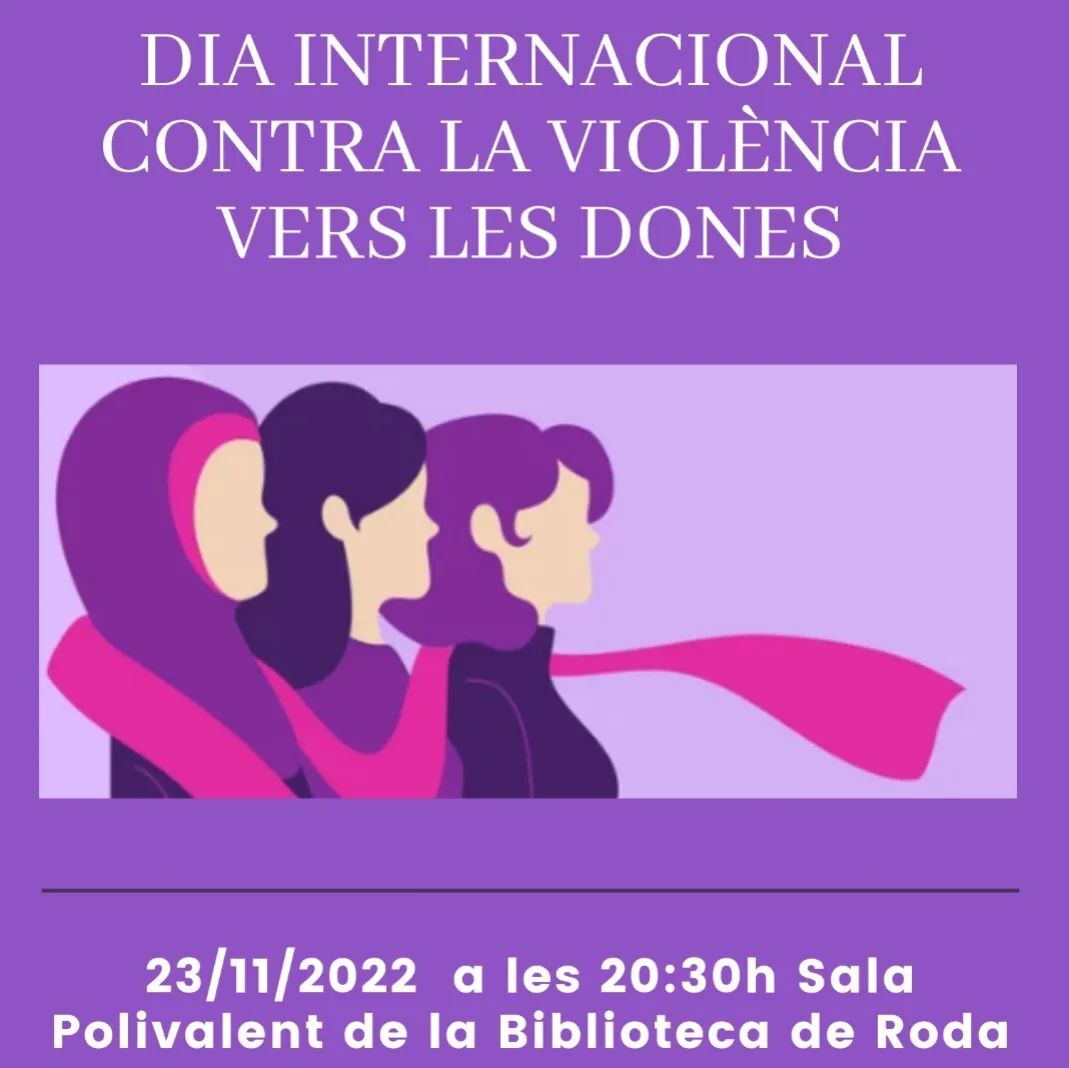 Dia Internacional Contra la Violència Vers les Dones