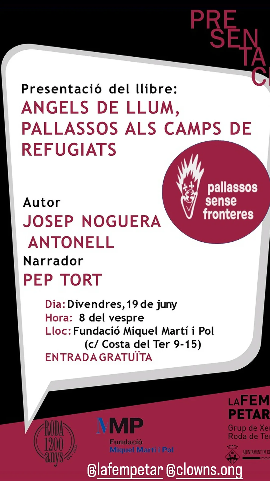 Presentaci&oacute; del llibre 
