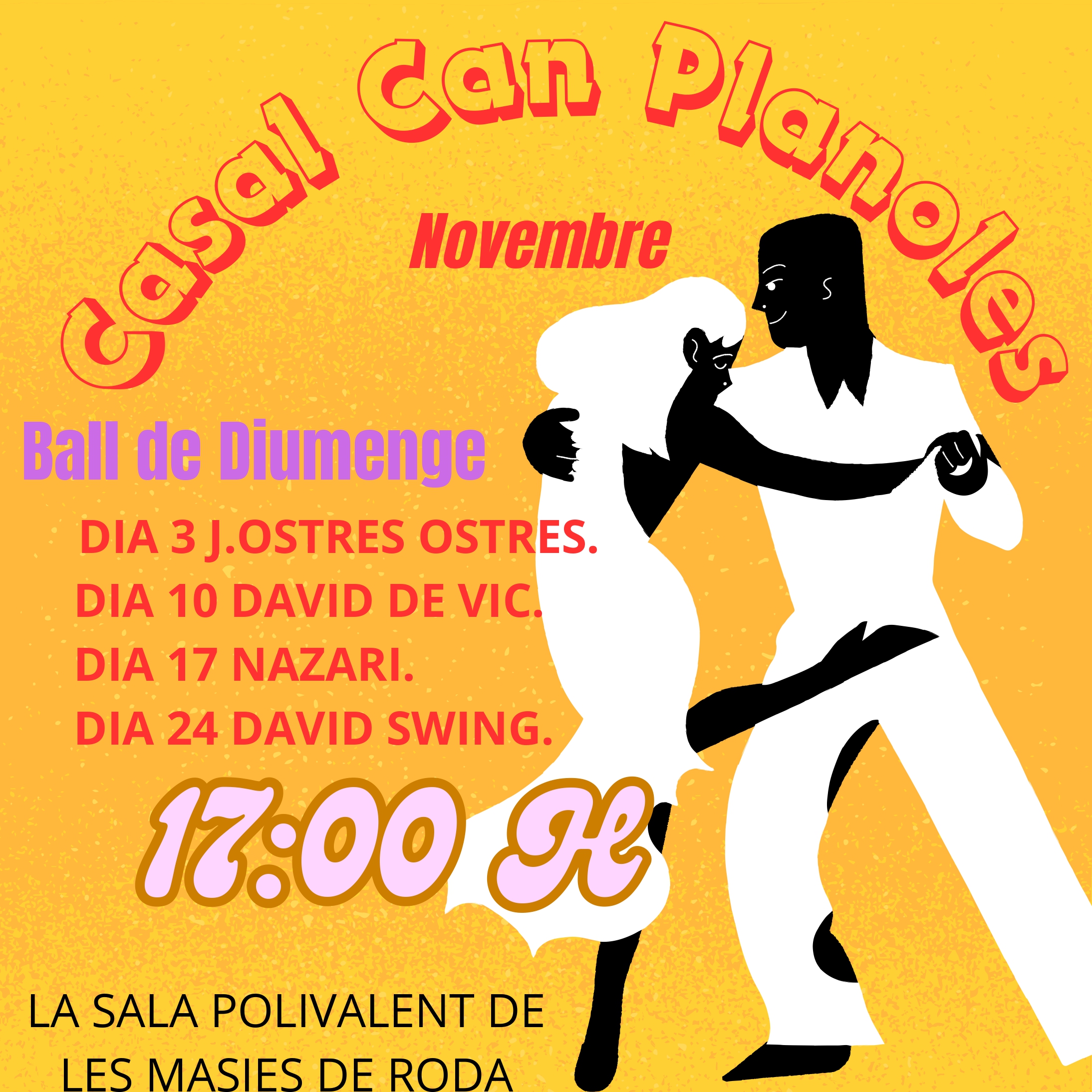Gran ball de castanyada amb Josep Ostres Ostres