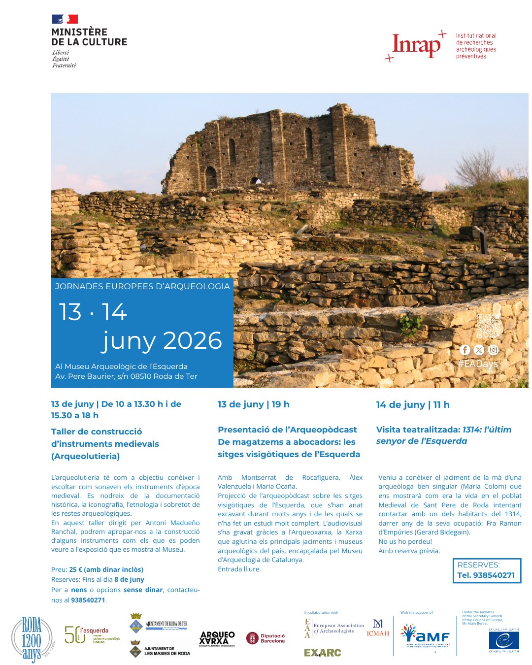 Jornades Europees d'Arqueologia al Museu Arqueol&ograve;gic de l'Esquerda