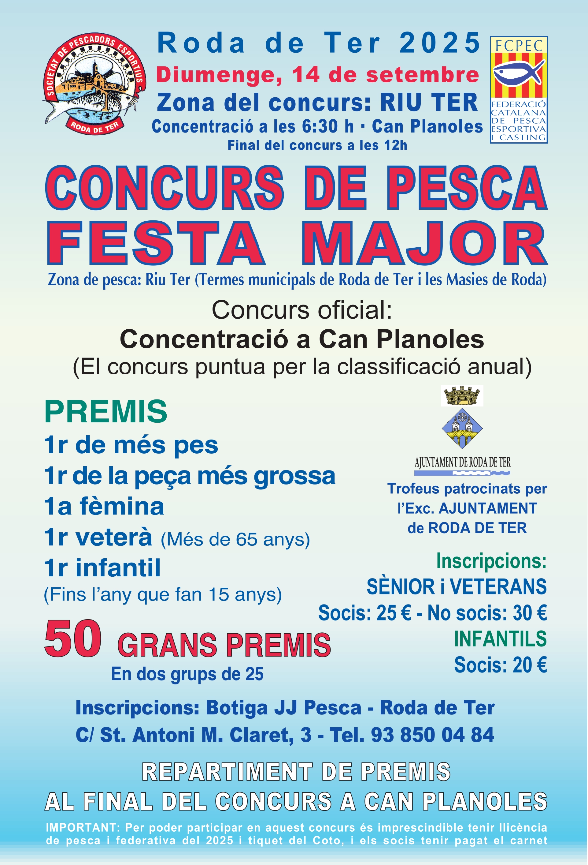 Concurs de pesca de Festa Major