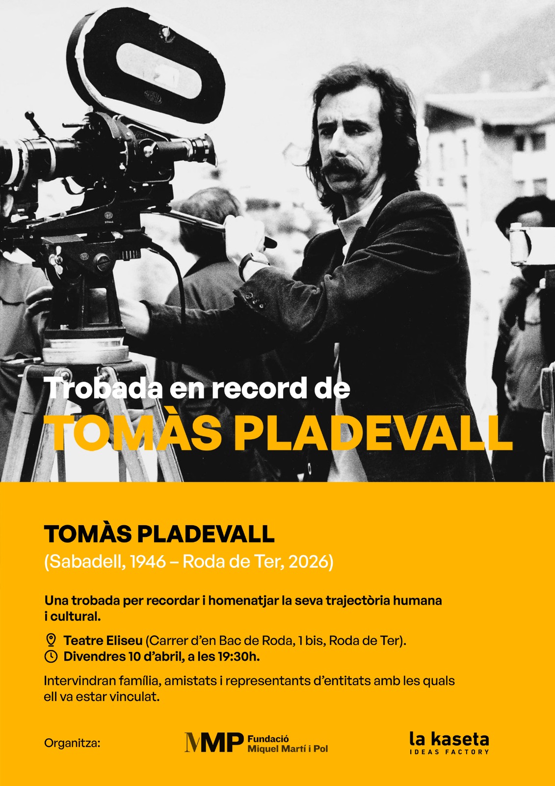 Trobada en record de Tom&agrave;s Pladevall