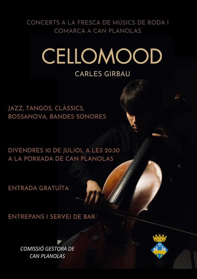 Concert de Carles Girbau a Can Planolas: CELLOMOOD