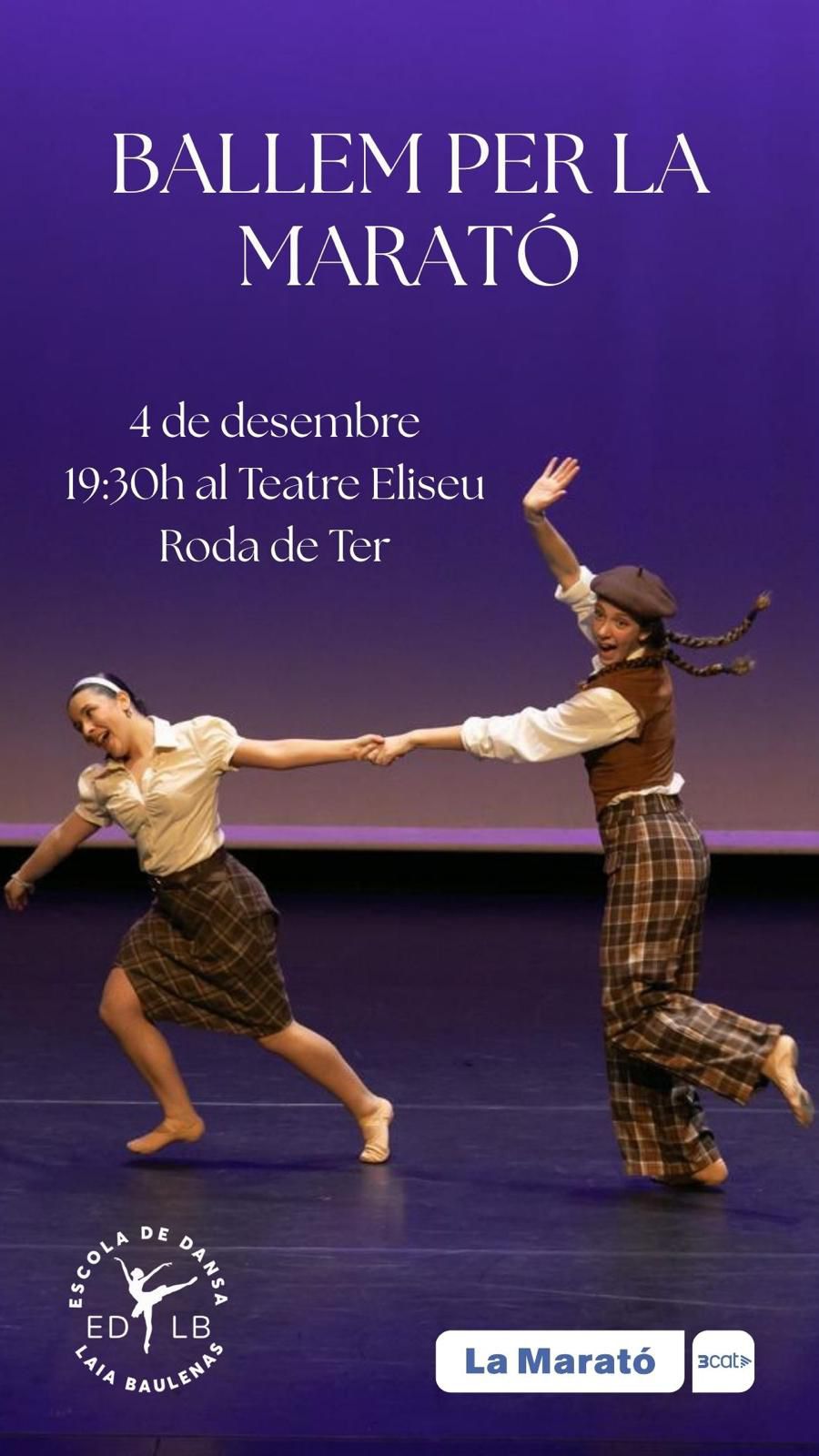 Ballem per la Marató | Roda per Nadal