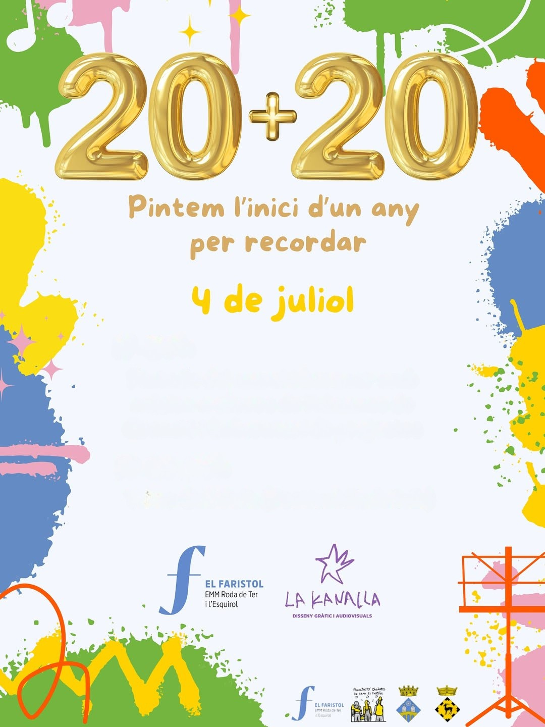 20+20 Escola Municipal de M&uacute;sica El Faristol