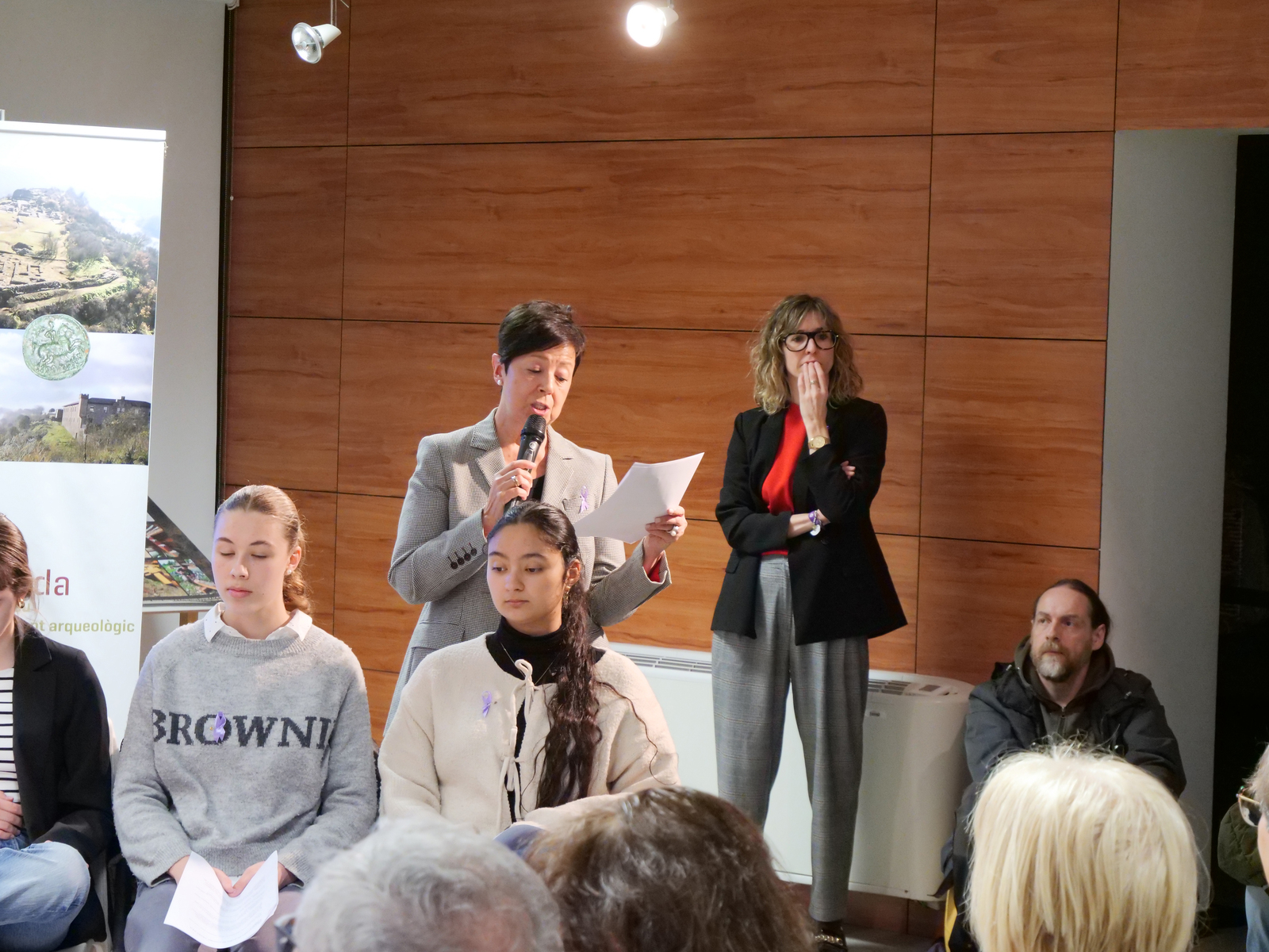 Acte de reconeixement a treballadores de la ind&uacute;stria t&egrave;xtil amb motiu del 8M