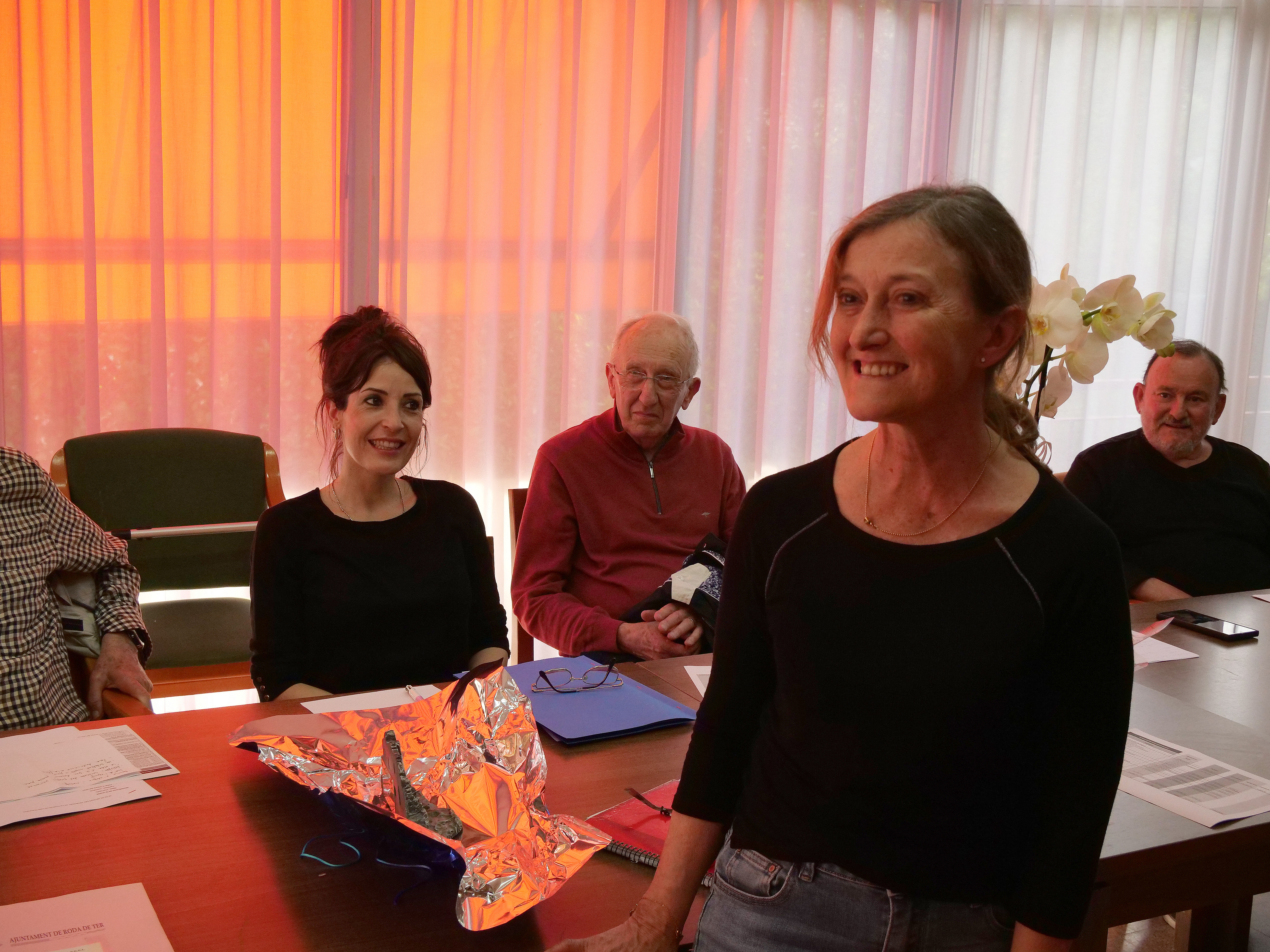 El Patronat de la Fundació Can Planoles acomiada Agnès Cristina amb motiu de la seva jubilació
