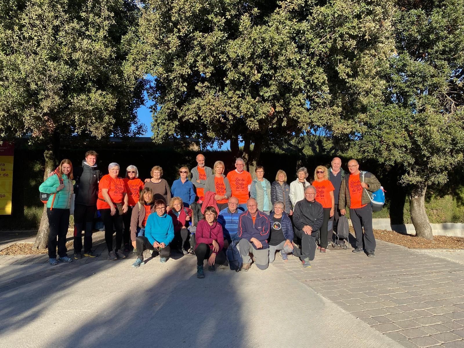 Roda de Ter participa en l'inici del cicle de passejades de la Diputació de Barcelona a Avinyó
