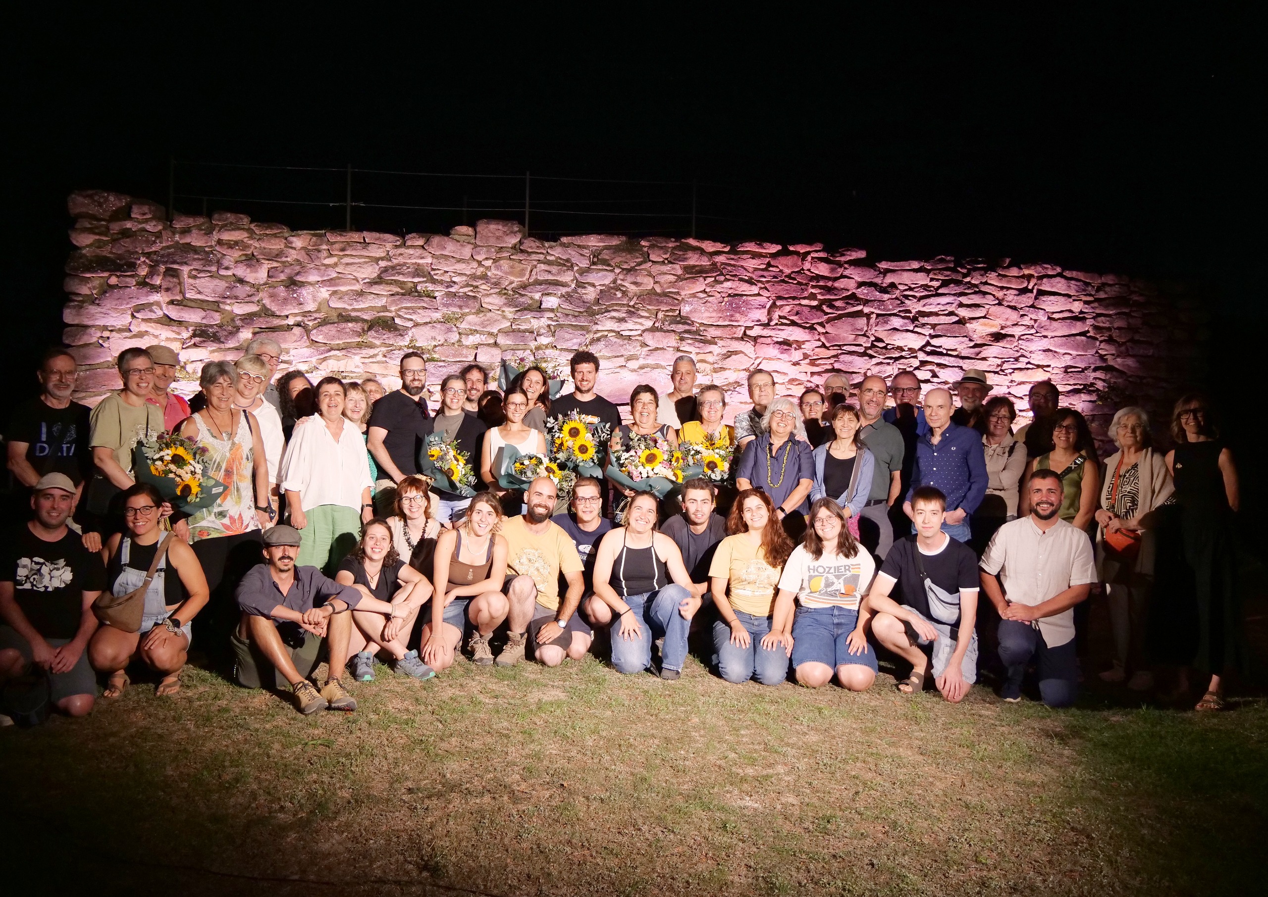 L'Esquerda celebra la cinquantena campanya d'excavacions amb un emotiu acte de retrobament