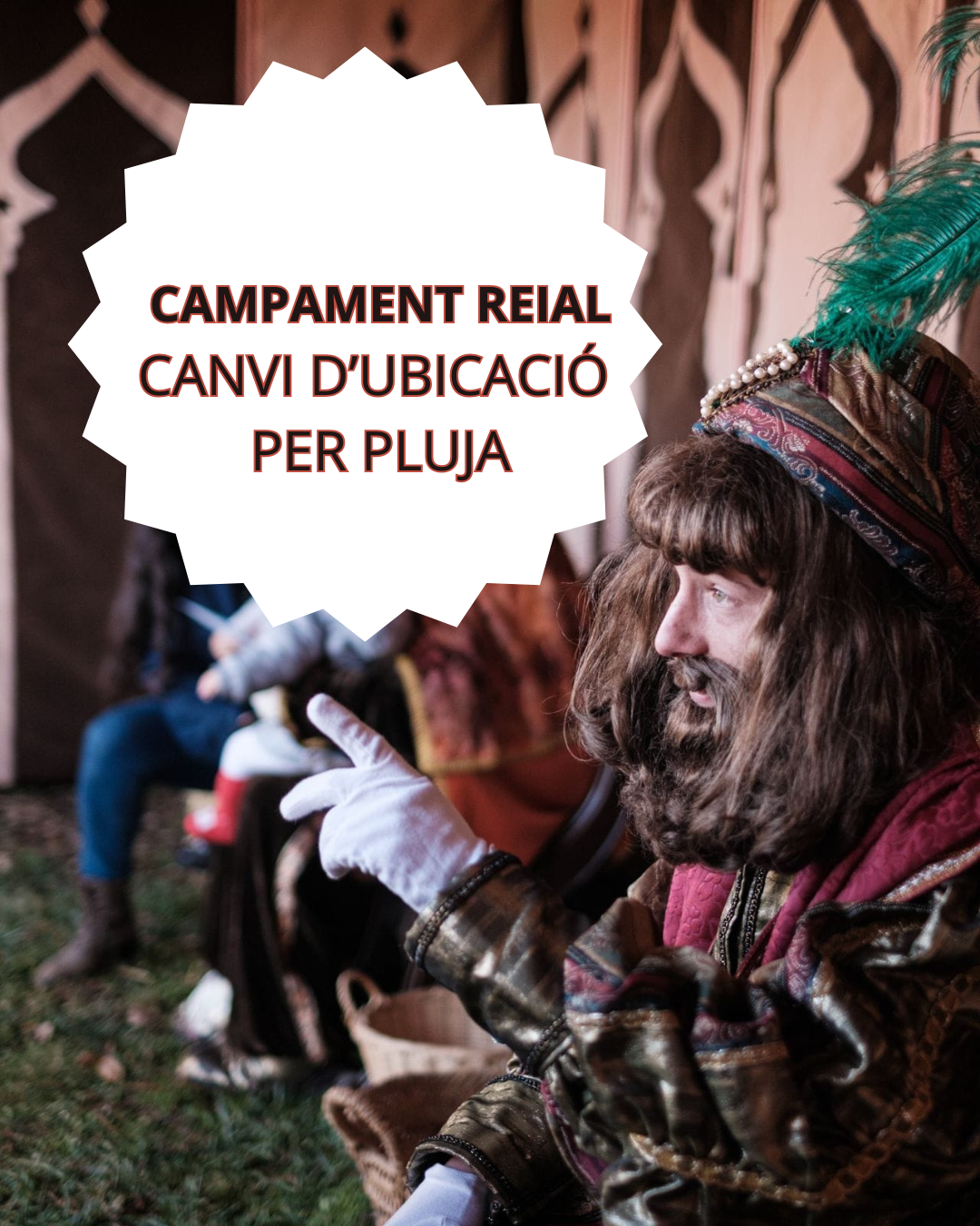 Canvi d'ubicació del Campament Reial