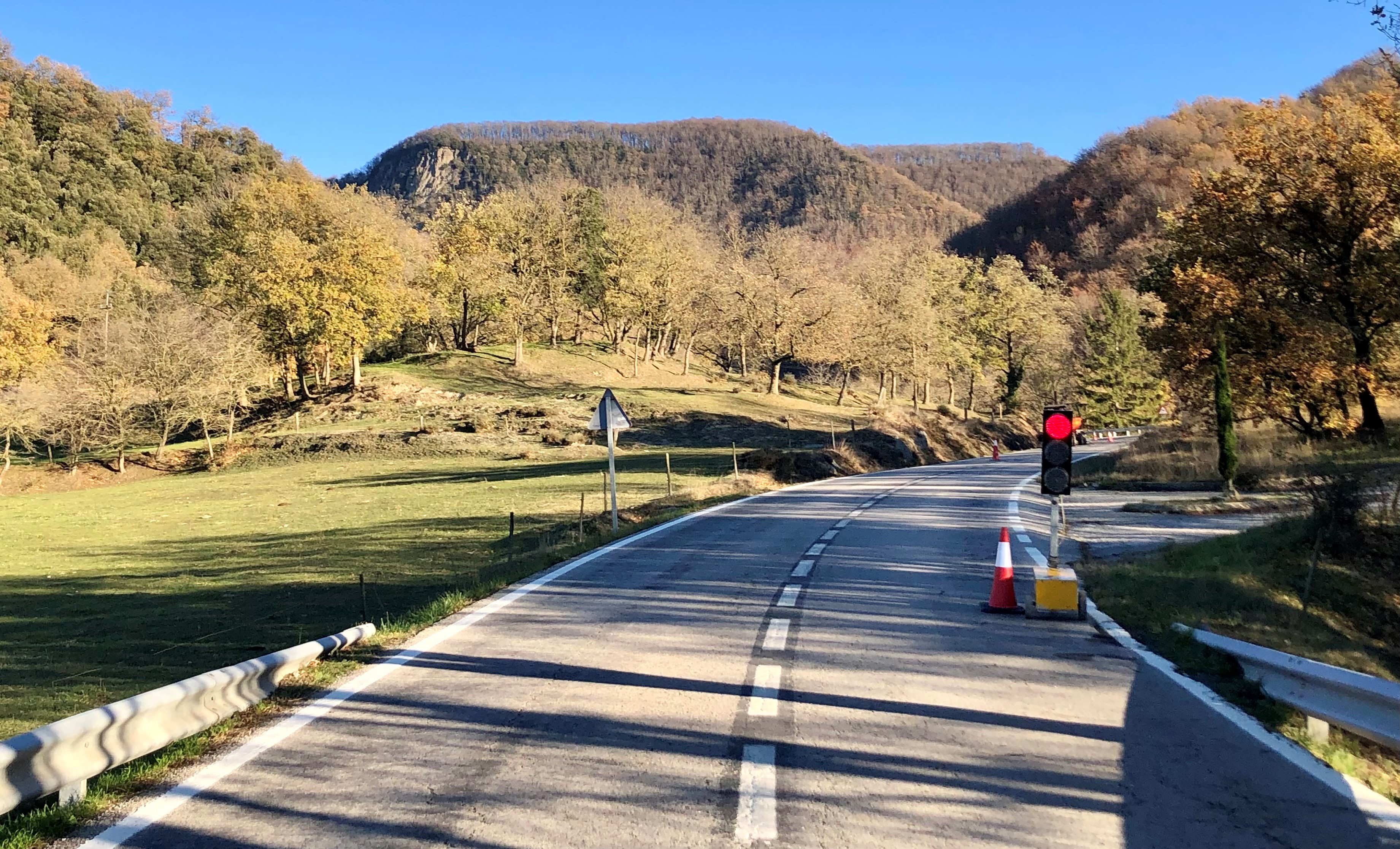 La Generalitat iniciarà obres de millora del ferm de la C-153 a partir del 13 d'abril